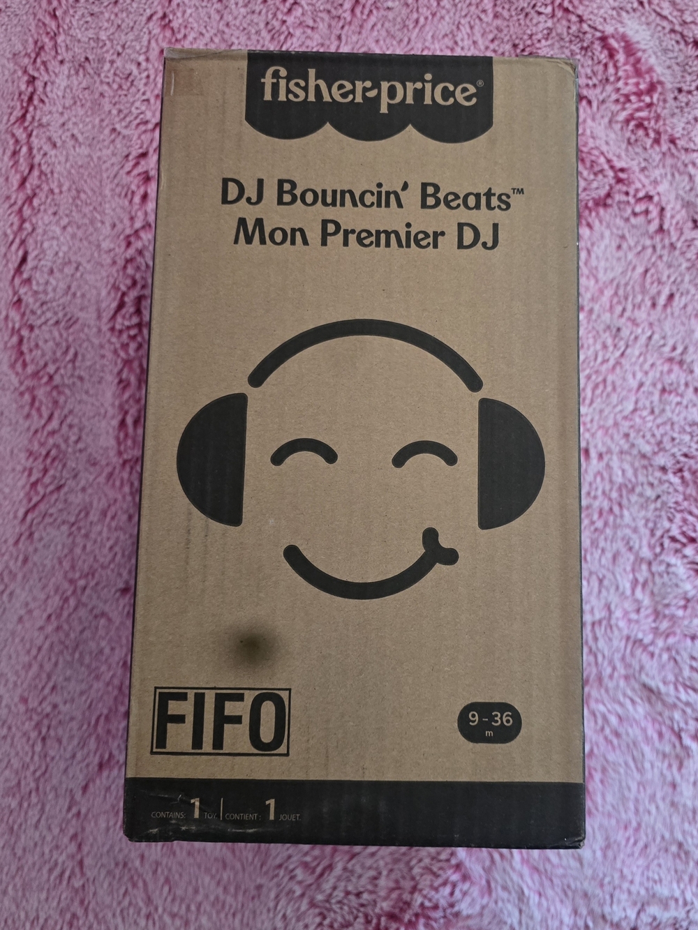 Fisher-Price DJ Bouncin' Beats Headphones - Brown and Black